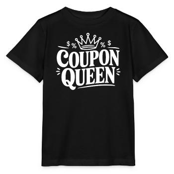 Couponkönigin - Stanley/Stella Kinder T-Shirt MINI CREATOR  - Schwarz - Vorne - Mikhail (115cm)
