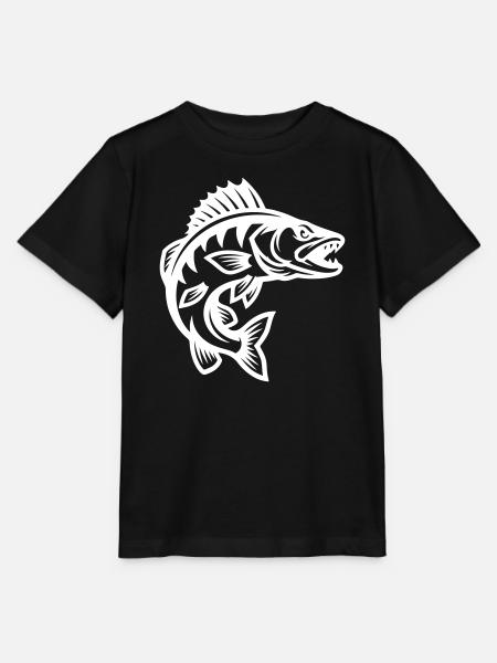 Hecht Fisch - Stanley/Stella Kinder T-Shirt MINI CREATOR - Schwarz