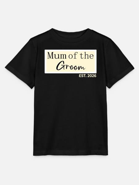 Mutter des Bräutigams 2026 - Stanley/Stella Kinder T-Shirt MINI CREATOR - Schwarz