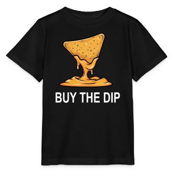 Nachos Cheese chute Financial Déclaration du marché haussier Actions TR - T-shirt bio MINI CREATOR Stanley/Stella Enfant - noir - Devant - Mikhail (115cm)