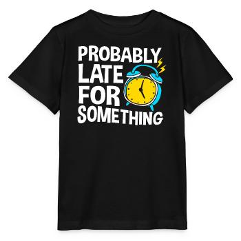 ProkrastinationFaul Faulheit Faulenzer - Stanley/Stella Kinder T-Shirt MINI CREATOR  - Schwarz - Vorne - Mikhail (115cm)