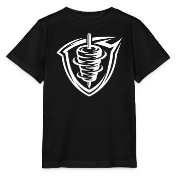 Symbole kebab - T-shirt bio MINI CREATOR Stanley/Stella Enfant - noir - Devant - Mikhail (115cm)