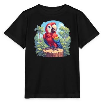 L’ère de l’ara - T-shirt bio MINI CREATOR Stanley/Stella Enfant - noir - Devant - Mikhail (115cm)