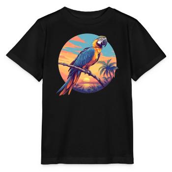 Macaw's Era - Stanley/Stella MINI CREATOR Kids’ T-Shirt - black - Front - Mikhail (115cm)