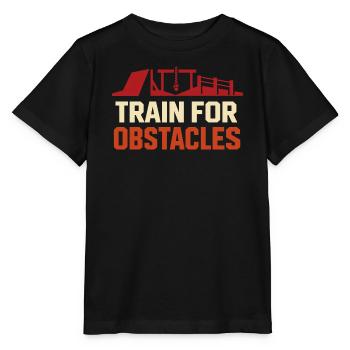 Parcours d’obstacles Course d’obstacles OCR - T-shirt bio MINI CREATOR Stanley/Stella Enfant - noir - Devant - Mikhail (115cm)