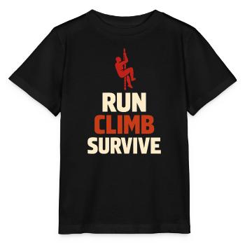 Parcours d’obstacles Course d’obstacles OCR - T-shirt bio MINI CREATOR Stanley/Stella Enfant - noir - Devant - Mikhail (115cm)