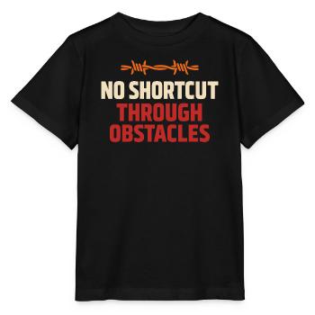 Parcours d’obstacles Course d’obstacles OCR - T-shirt bio MINI CREATOR Stanley/Stella Enfant - noir - Devant - Mikhail (115cm)