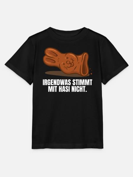 Schokoladenhase Ostern - Stanley/Stella Kinder T-Shirt MINI CREATOR  - Schwarz