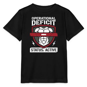 Saison de taille avec déficit calorique réduit - T-shirt bio MINI CREATOR Stanley/Stella Enfant - noir - Devant - Mikhail (115cm)