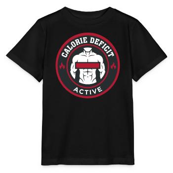 Saison de taille avec déficit calorique réduit - T-shirt bio MINI CREATOR Stanley/Stella Enfant - noir - Devant - Mikhail (115cm)