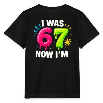 7. Geburtstag Kinder 67 Meme Humor Geschenkidee - Stanley/Stella Kinder T-Shirt MINI CREATOR  - Schwarz - Vorne - Mikhail (115cm)