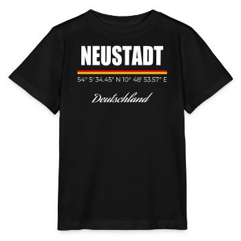 Neustadt - Stanley/Stella Kinder T-Shirt MINI CREATOR  - Schwarz - Vorne - Mikhail (115cm)