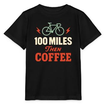 Century Ride 100-mile ride Cyclist Century - Stanley/Stella MINI CREATOR Kids’ T-Shirt - black - Front - Mikhail (115cm)