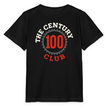 Century Ride 100-mile ride Cyclist Century - Stanley/Stella MINI CREATOR Kids’ T-Shirt - black - Front - Mikhail (115cm)