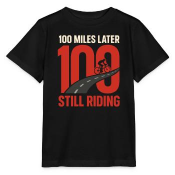 Century Ride 100-mile ride Cyclist Century - Stanley/Stella MINI CREATOR Kids’ T-Shirt - black - Front - Mikhail (115cm)