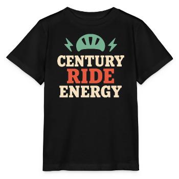 Century Ride 100-mile ride Cyclist Century - Stanley/Stella MINI CREATOR Kids’ T-Shirt - black - Front - Mikhail (115cm)