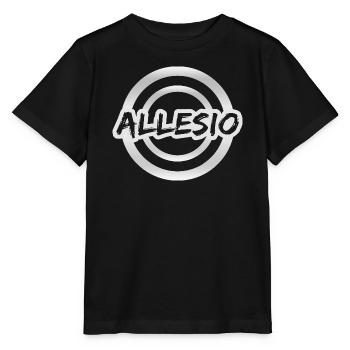 Prénom Allesio - T-shirt bio MINI CREATOR Stanley/Stella Enfant - noir - Devant - Mikhail (115cm)