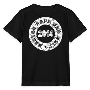 Bollerwagen 2014 - Stanley/Stella Kinder T-Shirt MINI CREATOR  - Schwarz - Vorne - Mikhail (115cm)
