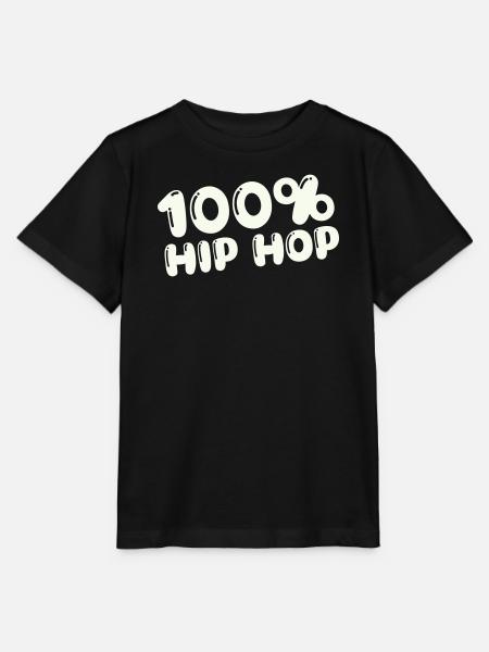 100-_hip_hop- - Stanley/Stella Kinder T-Shirt MINI CREATOR  - Schwarz