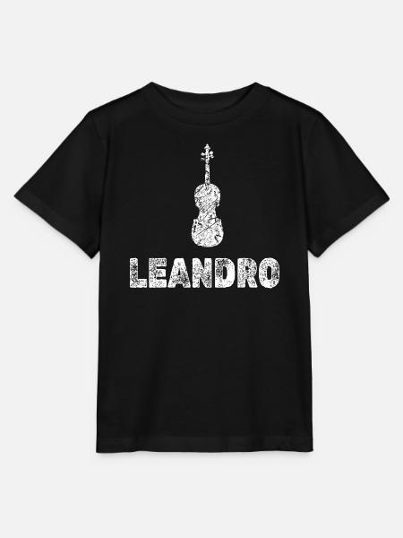 Leandro - Stanley/Stella Kinder T-Shirt MINI CREATOR - Schwarz
