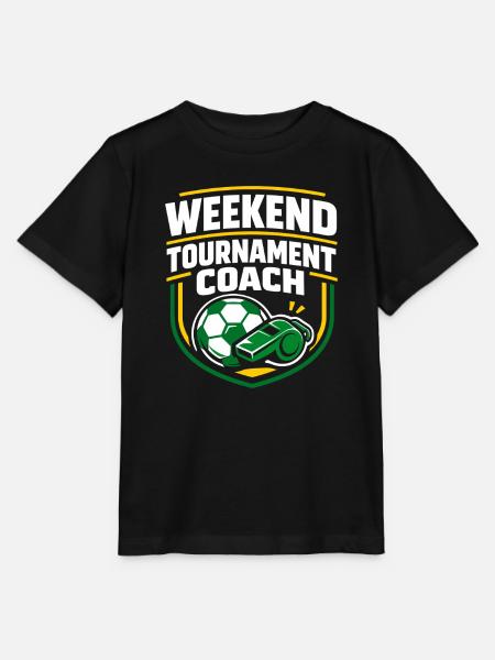 Fußballtraining Jugend-sport-trainer - Stanley/Stella Kinder T-Shirt MINI CREATOR  - Schwarz