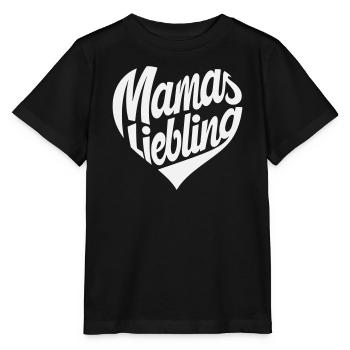 Le cœur préféré de maman - T-shirt bio MINI CREATOR Stanley/Stella Enfant - noir - Devant - Mikhail (115cm)