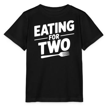 Essen für zwei - Stanley/Stella Kinder T-Shirt MINI CREATOR  - Schwarz - Vorne - Mikhail (115cm)