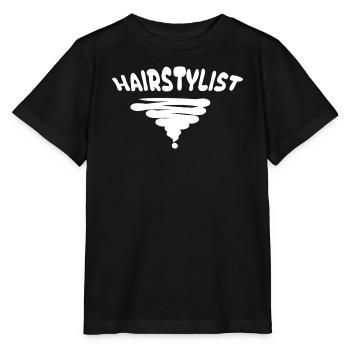 Coiffeur de style - T-shirt bio MINI CREATOR Stanley/Stella Enfant - noir - Devant - Mikhail (115cm)