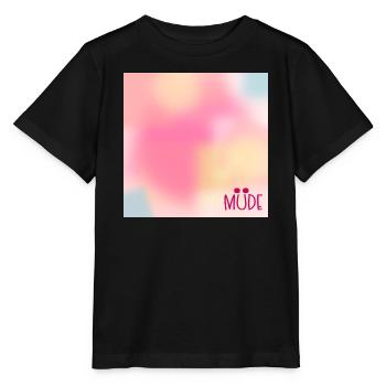 Himmel Stimmung Müde - Stanley/Stella Kinder T-Shirt MINI CREATOR  - Schwarz - Vorne - Mikhail (115cm)