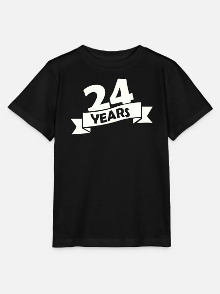 24_years - Stanley/Stella Kinder T-Shirt MINI CREATOR - Schwarz