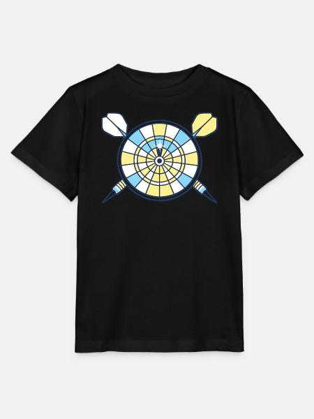 Zielscheiben-Dartkunst - Stanley/Stella Kinder T-Shirt MINI CREATOR - Schwarz