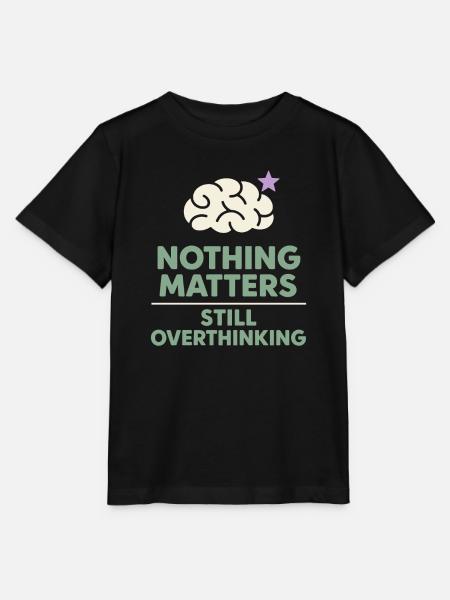 Existenzieller Humor, Nihilismus, Humor, - Stanley/Stella Kinder T-Shirt MINI CREATOR  - Schwarz