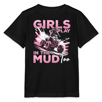 Quad ATV Femme Fille Quad Quad - T-shirt bio MINI CREATOR Stanley/Stella Enfant - noir - Devant - Mikhail (115cm)
