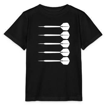 Fléchettes - T-shirt bio MINI CREATOR Stanley/Stella Enfant - noir - Devant - Mikhail (115cm)
