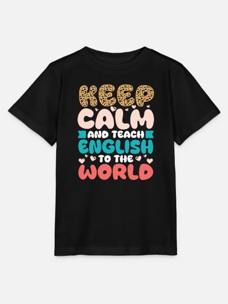 ELL-Lehrer englische Sprache - Stanley/Stella Kinder T-Shirt MINI CREATOR - Schwarz