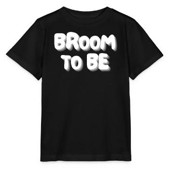 broom to be - Stanley/Stella MINI CREATOR Kids’ T-Shirt - black - Front - Mikhail (115cm)