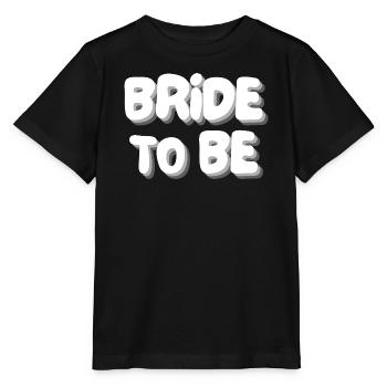 Future mariée - T-shirt bio MINI CREATOR Stanley/Stella Enfant - noir - Devant - Mikhail (115cm)