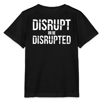 Entrepreneur Homme d’affaires Femme d’affaires Disrupt - T-shirt bio MINI CREATOR Stanley/Stella Enfant - noir - Devant - Mikhail (115cm)