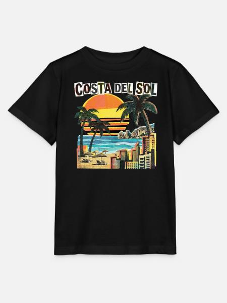 Costa Del Sol Spanien Urlaub - Stanley/Stella Kinder T-Shirt MINI CREATOR - Schwarz