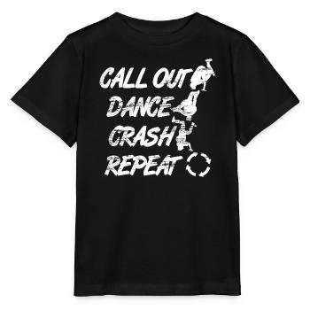 Breakdance Moves - Stanley/Stella MINI CREATOR Kids’ T-Shirt - black - Front - Mikhail (115cm)