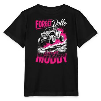 UTV Fille tout-terrain Femme 4 roues côte à côte - T-shirt bio MINI CREATOR Stanley/Stella Enfant - noir - Devant - Mikhail (115cm)