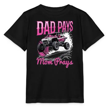 UTV Off Road Girl Woman 4 Wheeler Side by side - Stanley/Stella MINI CREATOR Kids’ T-Shirt - black - Front - Mikhail (115cm)