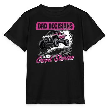 UTV Fille tout-terrain Femme 4 roues côte à côte - T-shirt bio MINI CREATOR Stanley/Stella Enfant - noir - Devant - Mikhail (115cm)