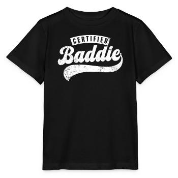 Méchant certifié - T-shirt bio MINI CREATOR Stanley/Stella Enfant - noir - Devant - Mikhail (115cm)
