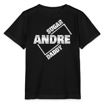 Money Andre - Stanley/Stella MINI CREATOR Kids’ T-Shirt - black - Front - Mikhail (115cm)