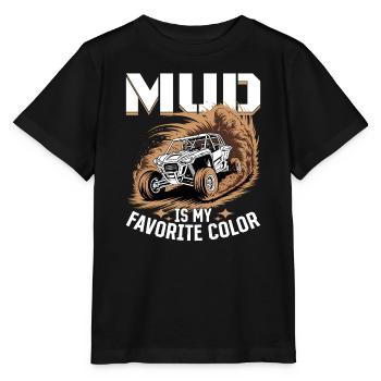 UTV Off Road Boy Men 4 Wheeler Side by side - Stanley/Stella MINI CREATOR Kids’ T-Shirt - black - Front - Mikhail (115cm)