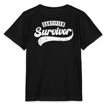 Certified Survivor - Stanley/Stella MINI CREATOR Kids’ T-Shirt - black - Front - Mikhail (115cm)