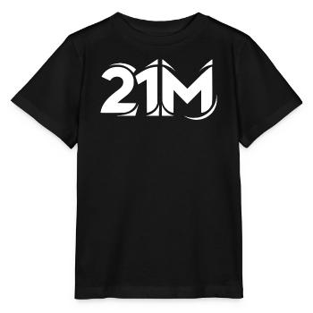 21M Bitcoin Supply Limit Minimal Lettering - Stanley/Stella MINI CREATOR Kids’ T-Shirt - black - Front - Mikhail (115cm)