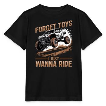 UTV Off Road Boy Men 4 Wheeler Side by side - Stanley/Stella Kinder T-Shirt MINI CREATOR  - Schwarz - Vorne - Mikhail (115cm)