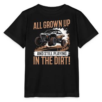 UTV Off Road Boy Men 4 Wheeler Side by side - Stanley/Stella Kinder T-Shirt MINI CREATOR  - Schwarz - Vorne - Mikhail (115cm)